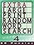 Extra Large Print Random Word Search 4 by Rex Witcherley