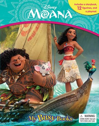 Disney Moana My Busy Book (Board book)