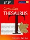 Gage Canadian Thesaurus Gage Canadian Thesaurus
