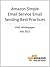 Amazon Simple Email Service Email Sending Best Practices (AWS Whitepapers)