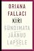 Kiri sündimata jäänud lapsele by Oriana Fallaci