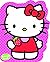 Hello Kitty Chunky- Spring
