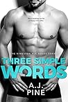Book cover for Three Simple Words (Kingston Ale House, #3)