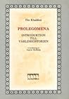 Prolegomena: Intr...