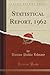 Statistical Report, 1962