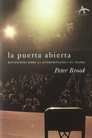 Portada de La puerta abierta, de Peter Brook