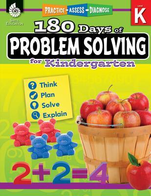Shell Education 180 Days of Problem Solving for Kindergarten