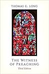 Book cover for The Witness of Preaching
