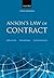 Anson's Law of Contract