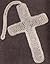 Crocheted Cross Bookmark Crochet Pattern
