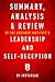 Summary, Analysis & Review of The Arbinger Institute’s Leadership and Self-Deception by Instaread