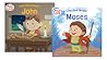 Moses/John Flip-Over Book (Little Bible Heroes™)