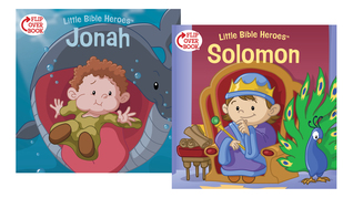 Solomon/Jonah Flip-Over Book (Little Bible Heroes™)