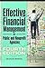 Effective Financial Management in Public and Nonprofit Agencies, 4th Edition