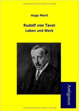 Rudolf Von Tavel (German Edition)
