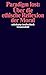 Paradigm lost: Über die ethische Reflexion der Moral: Rede don Niklas Luhmann anlässlich der Verleihung des Hegel-Preises 1989