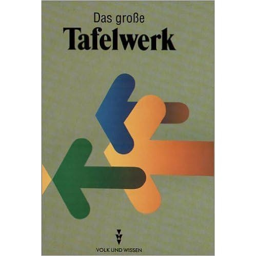 Das Grosse Tafelwerk By Barbel Grimm