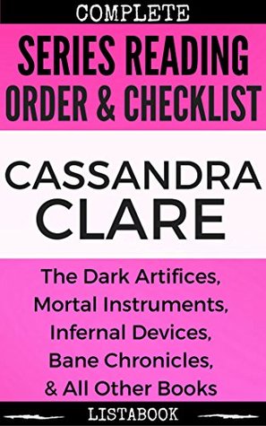 Cassandra Clare Series Reading Order &amp; Checklist: Series List in Order ...