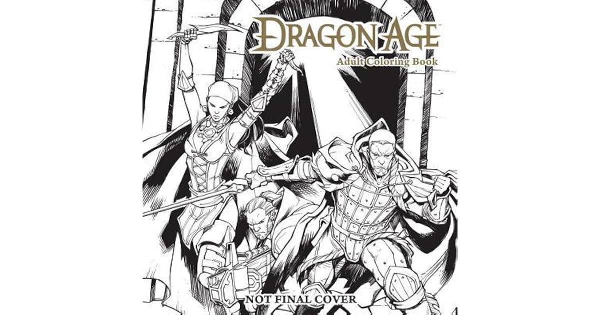 Dragon Age Adult Coloring Book by BioWare