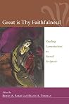 Great Is Thy Fait...