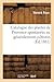 Catalogue Des Plantes de Pr...