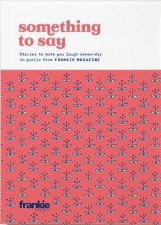 something to say