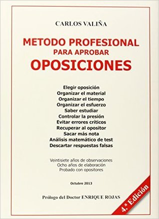 Método profesional para aprobar oposiciones