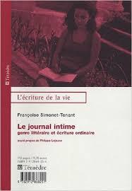 Le journal intime : genre littéraire ou écriture ordinaire