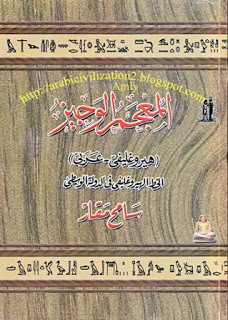 المعجم الوجيز (هيروغليفي - عربي)