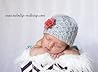 Smock Stitch Beanie Crochet Pattern, All Baby, Toddler, Child, and Adult Sizes Included