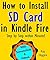 How to Install SD Card in K...