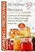Canning and preserving at home:50 recipes.: Cookbook of: marmalades,jams,jellies,chutneys,relishes, pickles,meat preserves.