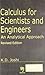 Calculus For Scientists & Engineers by K.D. Joshi