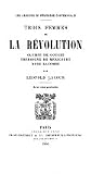 Les Origines du féminisme contemporain. Trois femmes de la Révolution : Olympe de Gouges, Théroigne de Méricourt, Rose Lacombe