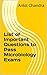 List of Important Questions to Pass Microbiology Exams by Ankit Chandra