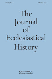 'William McIlwaine and the 1859 Revival in Ulster: A Study of Anglican and Evangelical Identities', Journal of Ecclesiastical History, 65.4 (2014)