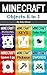 Minecraft: Objects 6 in 1 (Minecraft Keys, Minecraft Potions, Minecraft Swords, Minecraft Pickaxe, Minecraft War, Minecraft Adventures, Minecraft Game Book)