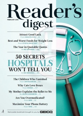 Reader's digest 2016 Feburary