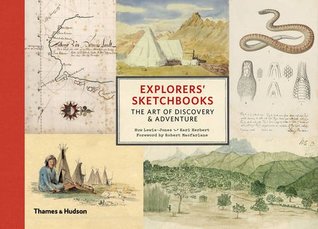 Portada de Explorers' Sketchbooks, de Huw Lewis-Jones