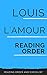 LOUIS L'AMOUR: READING ORDER