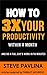Productivity: How to Triple Your Productivity Within a Month and Do a Full Day’s Work in 90 Minutes (Productivity series Book 1)