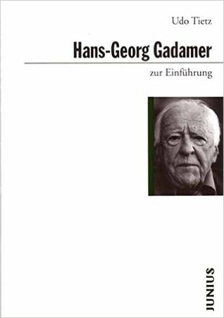 Hans-Georg Gadamer (Zur Einführung)