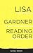 READING ORDER: LISA GARDNER...