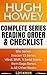 Hugh Howey Series Reading Order & Checklist: Series List in Order - Silo Series, Beacon 23 Series, Bern Saga Series, Molly Fyde Books, Wayfinding Series (Listabook Series Order Book 10)