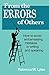 From the Errors of Others: How to Avoid Embarrassing Mistakes in Writing and Speaking