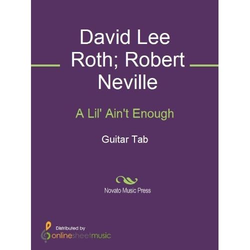 A Lil Ain T Enough By David Lee Roth