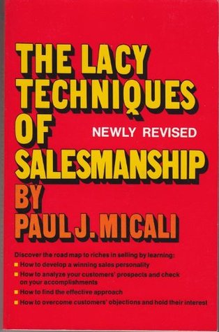 The Lacy Techniques of Salesmanship