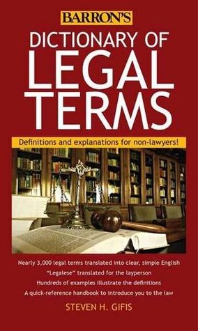 Dictionary of Legal Terms: Definitions and Explanations for Non-Lawyers (Paperback)