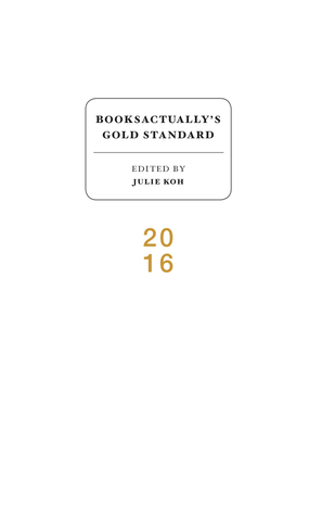 BooksActually's Gold Standard 2016