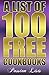 A List of 100 Free Cookbook...